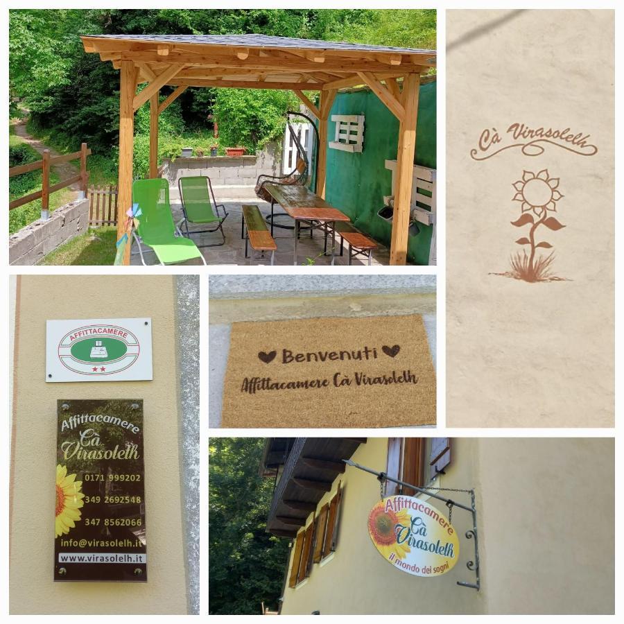 Отель Ca' Virasolelh Macra Экстерьер фото